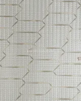 Lamborghini 3 Z12838 Gri Taupe Geometrik Desenli Duvar Kağıdı