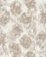Marrakech Z70766, Nötr Bej Eskitme Oryantal Madalyon Duvar Posteri, 15m²