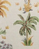 Marrakech Z70701, Palmiye Desenli Lüks İtalyan Duvar Kağıdı,5m²