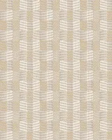 Marrakech Z70712, Otantik Karo Geometrik Desenli Lüks Kumaş Dokulu Duvar Kağıdı, 5m²