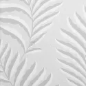 Marrakech Z70728, Gri Tonları Eğrelti Otu Desenli Keten Dokulu Duvar Kağıdı, 5m²