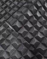 Mini Trend Z15524 Koyu Gri 3D Geometrik Küp Duvar Kağıdı 5m²