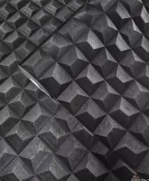 Mini Trend Z15524 Koyu Gri 3D Geometrik Küp Duvar Kağıdı 5m²