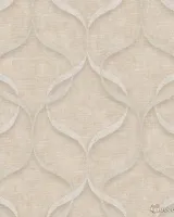 Mini Trend Z15532 Taupe Gri 3D Dalgalı Desenli Duvar Kağıdı 5m²