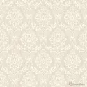 Mini Trend Z15540 Krem Damask Kumaş Dokulu Duvar Kağıdı 5m²