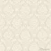 Mini Trend Z15540 Krem Damask Kumaş Dokulu Duvar Kağıdı 5m²