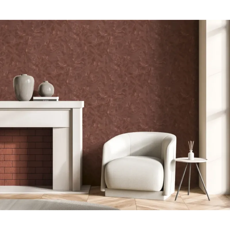 Mini Trend Z15523 gri tonlarında Venedik sıva efektli 3D dokulu duvar kağıdı.