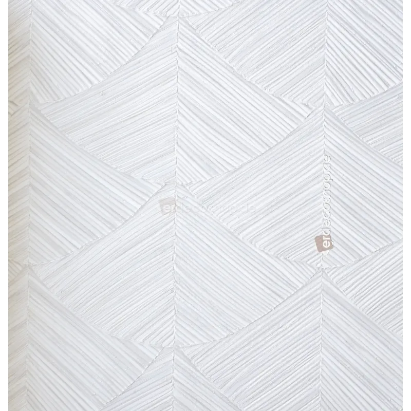 Natural Z48402 Beyaz Şevron Kabartmalı Duvar Kağıdı – Natural Natural Z48402 beyaz şevron kabartmalı geometrik duvar kağıdı ışık gölge etkili minimalist