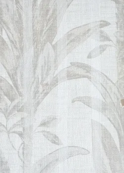 Natural Z48413 – Soluk Gri Yaprak Desenli Botanik Duvar Kağıdı, 5.32m²
