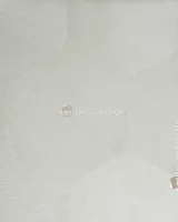 Philipp Plein 2 Z81026 Altıgen Desenli Krem-Fildişi Dokulu Lüks Duvar Kağıdı, 10m²