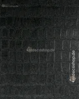 Philipp Plein 2 Z81037 Timsah Derisi Efektli Siyah Lüks Duvar Kağıdı, 10m²