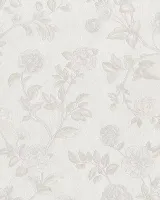 Satin Flowers Z66805 Lila Floral Desenli Duvar Kağıdı