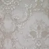 Satin Flowers Z66839 bej krem Viktoryen damask duvar kağıdı