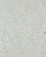Satin Flowers Z66813 Gri Yaprak Desenli Duvar Kağıdı