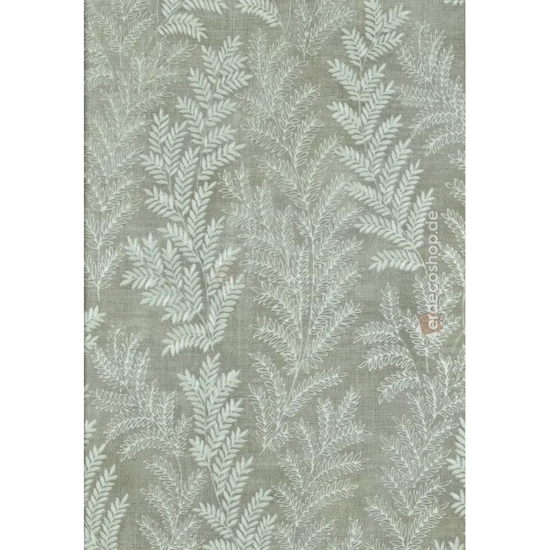 Satin Flowers Z66815 – Kahverengi Yaprak Desenli Duvar Kağıdı