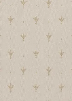Satin Flowers Z66849 bej zeminli altın motifli duvar kağıdı