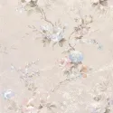 Satin Flowers Z66861 pastel çiçekli romantik klasik duvar kağıdı