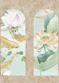 Satin Flowers Z66867, Duvar Kağıdı Paneli