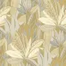 Satin Flowers Z66871 Bej Tonlu Tropik Duvar Paneli