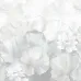 Satin Flowers Z66874 Beyaz Lotus Duvar Paneli
