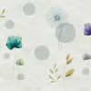 Zambaiti Parati Z66885 Pastel Çiçekli Modern Duvar Paneli