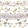 Satin Flowers Z66891 Kuşlu ve Yapraklı Dal Duvar Paneli