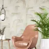 Savana Z77540 Eskitme Sarımsı Bej Beton Dokulu Duvar Kağıdı