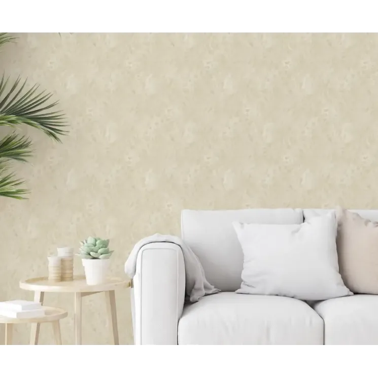 Savana Z77542 Açık Bej Hafif Desenli Duvar Kağıdı Rulosu