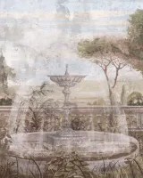 Savana Z77575 Boboli Kahve Pembe Bahçe Paneli