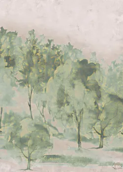 Savana Z77561 Cipressi Yeşil Orman Paneli