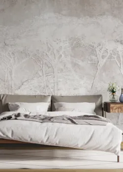 Savana Z77564 Bej Beton Dokulu Ağaç Desenli Duvar Paneli