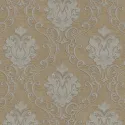 Tradizione Italiana Z21724 – Kahverengi Damask Kabartmalı Duvar Kağıdı