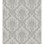 Tradizione Italiana Z21741 Klasik Damask Desenli Açık Gri ve Gümüş Duvar Kağıdı, 5.33m²