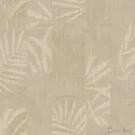 Trussardi 7 Z18924, Keten Dokulu Tropikal Yaprak Duvar Kağıdı, 7m²