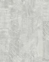 Trussardi 7 Z18937, Soyut Eskitme Geometrik Desenli Açık Gri Duvar Kağıdı, 7m²