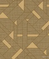Trussardi 7 Z18941, Soyut Geometrik Desenli Bej Duvar Kağıdı, 7m²