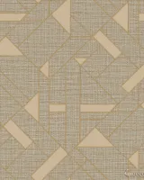 Trussardi 7 Z18946, Modern Bej Keten Dokulu Duvar Kağıdı, 7m²