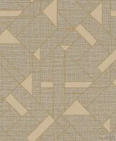 Trussardi 7 Z18946, Modern Bej Keten Dokulu Duvar Kağıdı, 7m²