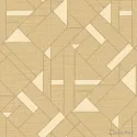 Trussardi 7 Z18948, Modern Geometrik Bej Keten Dokulu Duvar Kağıdı, 7m²