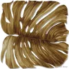 Kahverengi Monstera Yaprağı Duvar Paneli Trussardi 7 Z18980 Kahverengi monstera yaprağı desenli duvar paneli Trussardi 7 Z18980