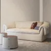 Minimalist Çizgili Beyaz Krem Duvar Kağıdı Uygulaması Beyaz krem rengi çizgili modern duvar kağıdı, Trussardi 8 Z30322