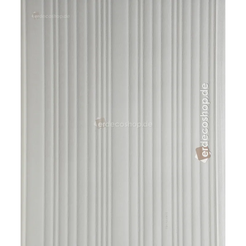 Modern Dikey Çizgili Beyaz Krem Duvar Kağıdı Uygulaması Beyaz krem rengi dikey çizgili modern duvar kağıdı, Trussardi 8 Z30321