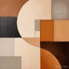 Trussardi 8 Z30376, Geometrik Sanat Duvar Kağıdı Paneli, 9m²