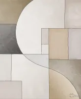 Trussardi 8 Z30377, Geometrik Sanat Duvar Kağıdı Paneli, 9m²