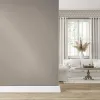 Vision Z76026 açık krem fildişi tonlarında, eskitme beton dokulu, sade modern duvar kağıdı.
