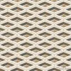 Vision Z76003 geometrik baklava desenli duvar kağıdı, gri, kahve, krem, 3D