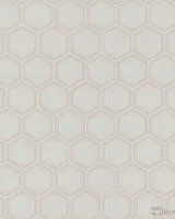 Vision Z76010 Geometrik Altıgen Bej Duvar Kağıdı Çağdaş Tasarım