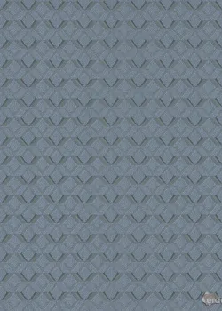 Vision Z76046 Füme Mavi Modern Geometrik Duvar Kağıdı