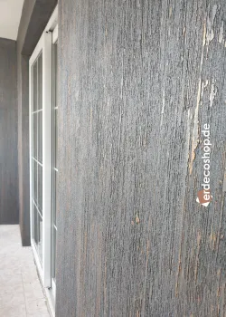 Antrasit Çizgili Metalik Bronz Efektli Duvar Tasarımı m², E106 Antrasit Çizgili Metalik Bronz Efektli Duvar Tasarımı m², E106